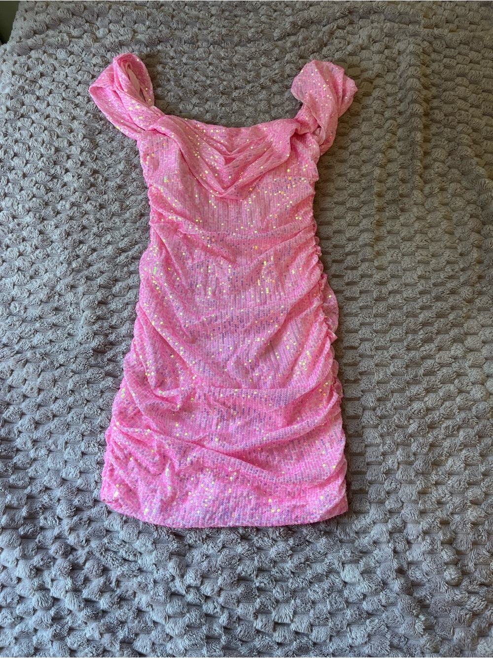 Pink Mini Dress